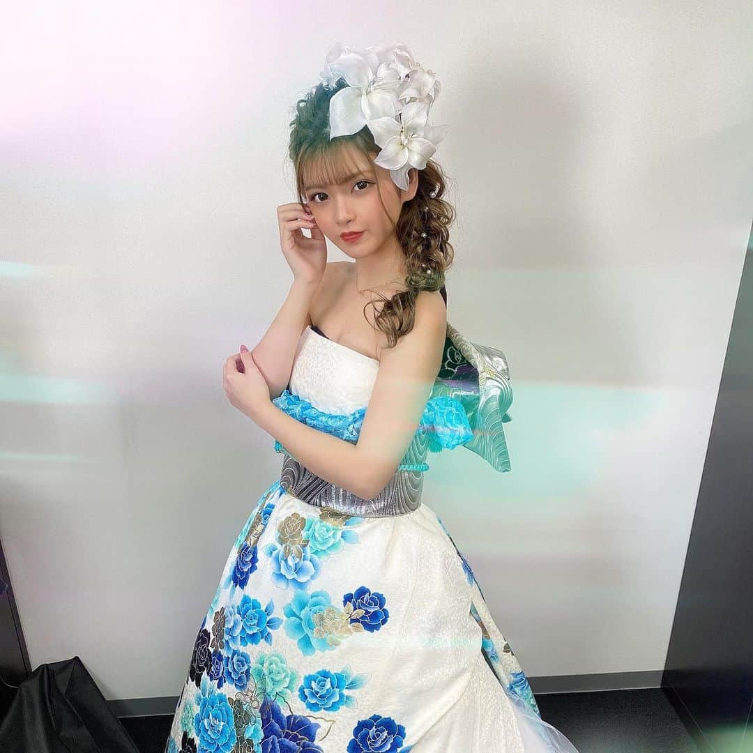 岩永由里奈さんのインスタグラム写真 - (岩永由里奈Instagram)「振袖のドレス風👗」2月19日 18時52分 - yurina011130