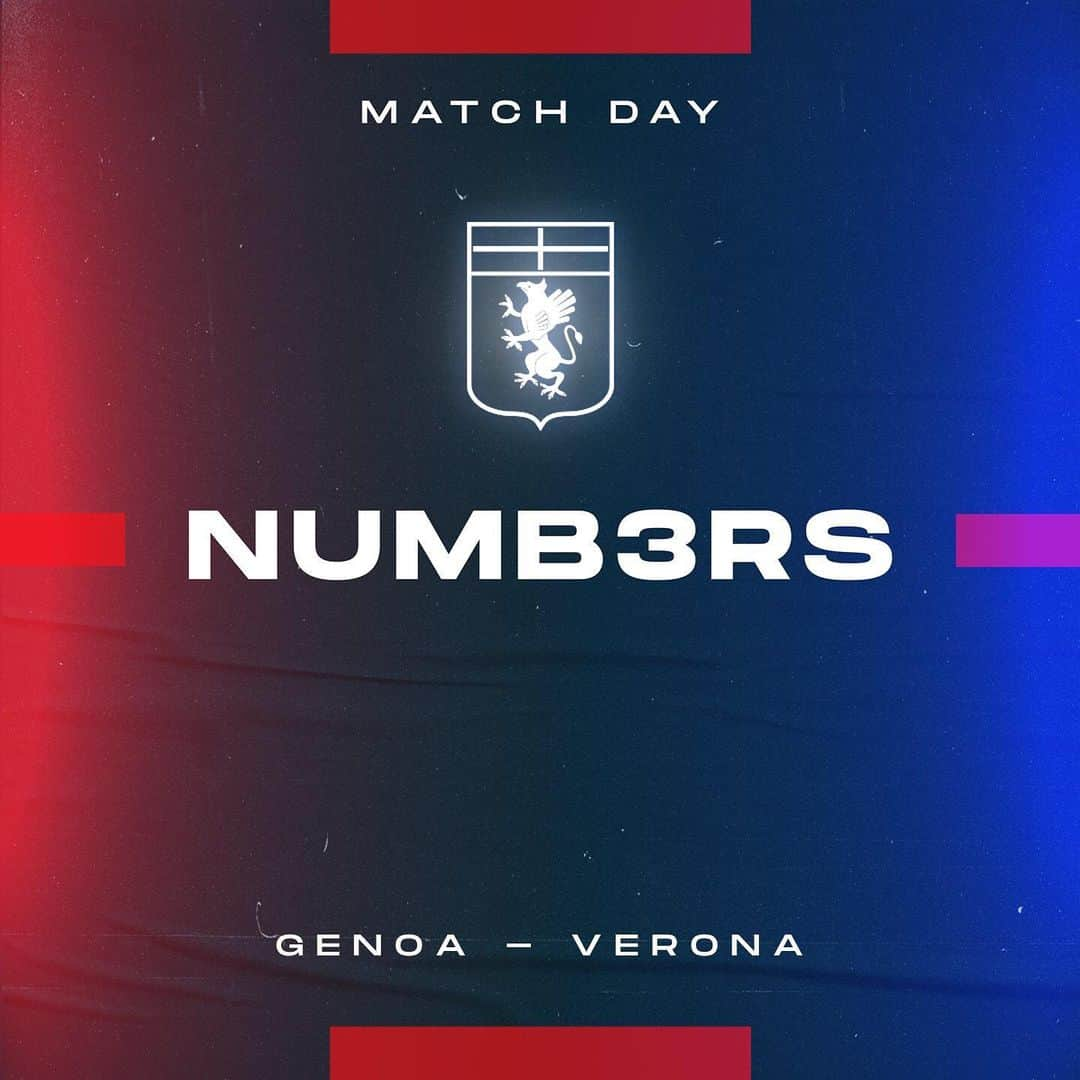 ジェノアCFCさんのインスタグラム写真 - (ジェノアCFCInstagram)「🔢📊 #Numb3rs: numeri e statistiche in attesa di #GenoaVerona.  ✅ Dati @opta_paolo」2月19日 19時24分 - genoacfc