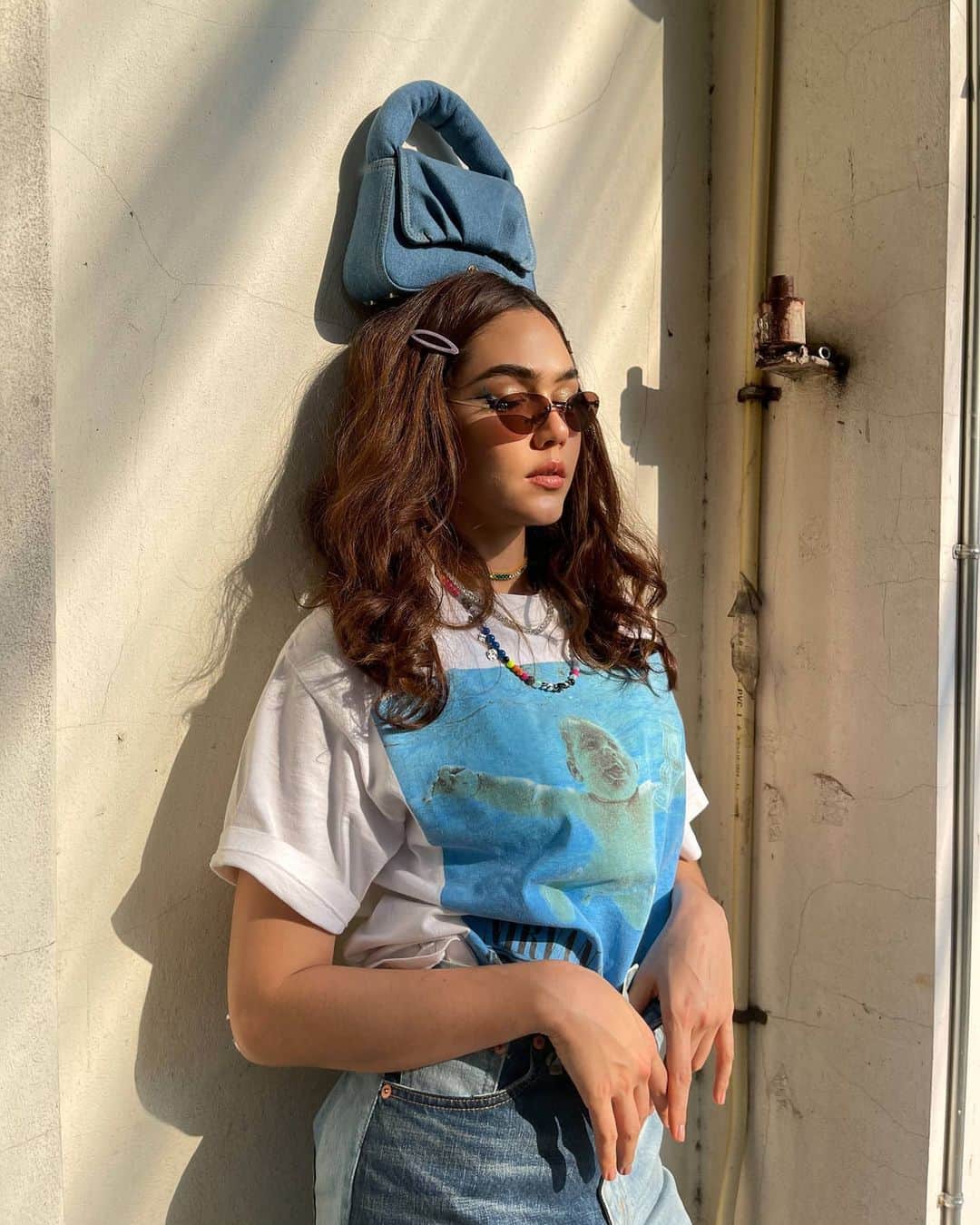 Araya Alberta Hargateのインスタグラム：「@aristotlebag X @hausofabbi」