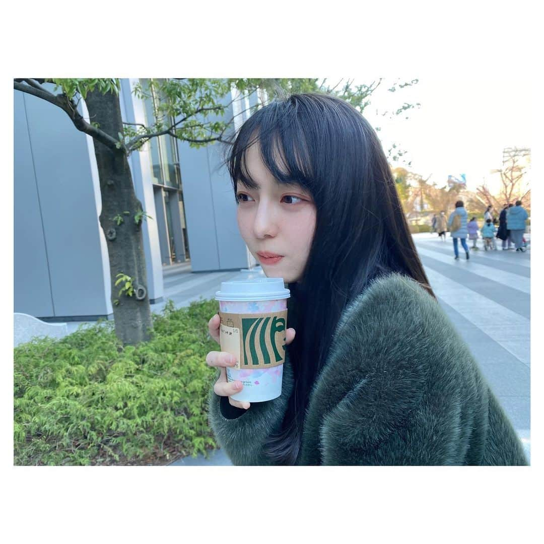 西田ひらりさんのインスタグラム写真 - (西田ひらりInstagram)「インスタ投稿お久しぶりです🥺 毎年楽しみにしてるスタバの新作の桜~🌸 春が待ち遠しいなぁ。。。」2月19日 19時54分 - hirari_nishida