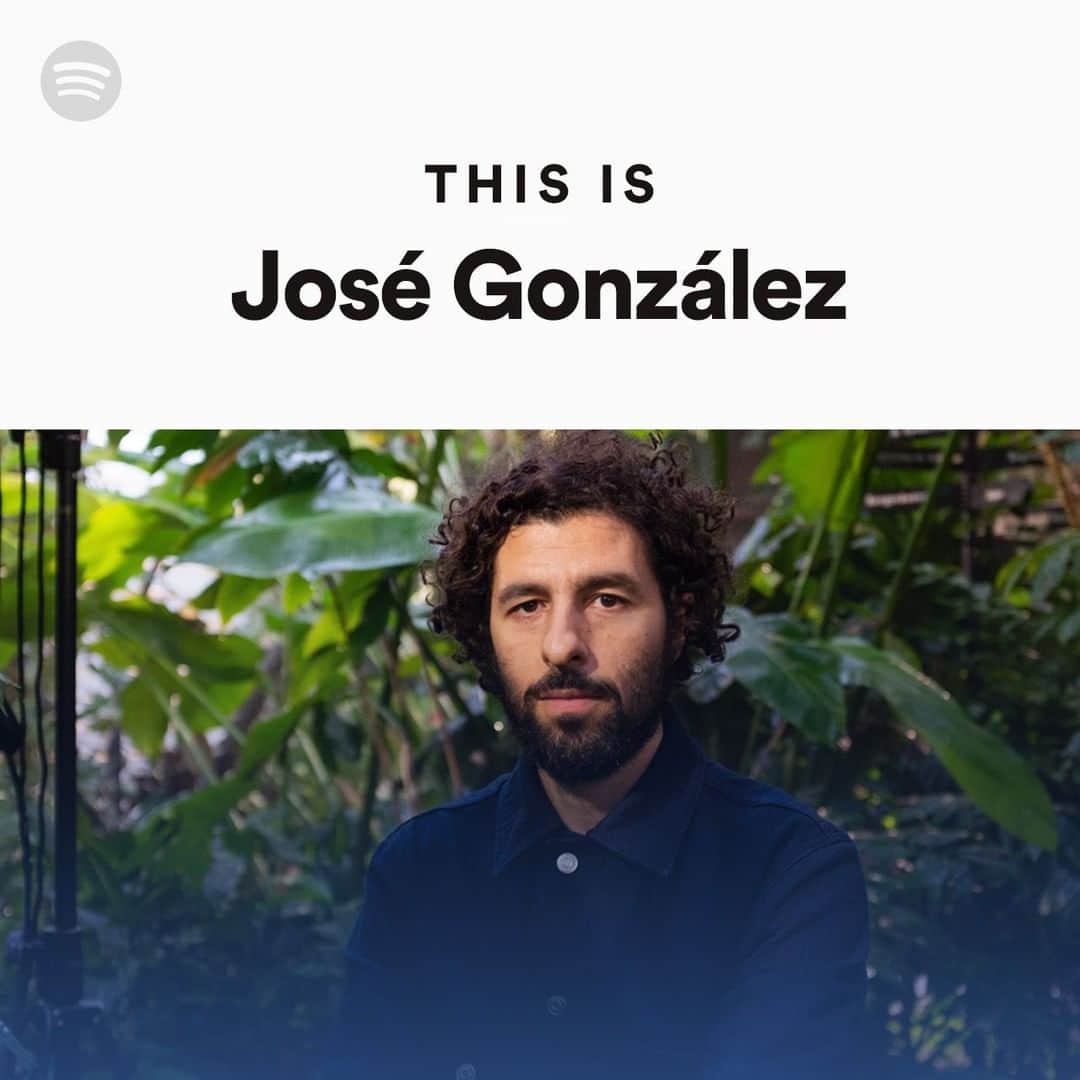 ホセ・ゴンザレスのインスタグラム：「New & official "This is Jose Gonzalez" playlist, now live on @spotify!」