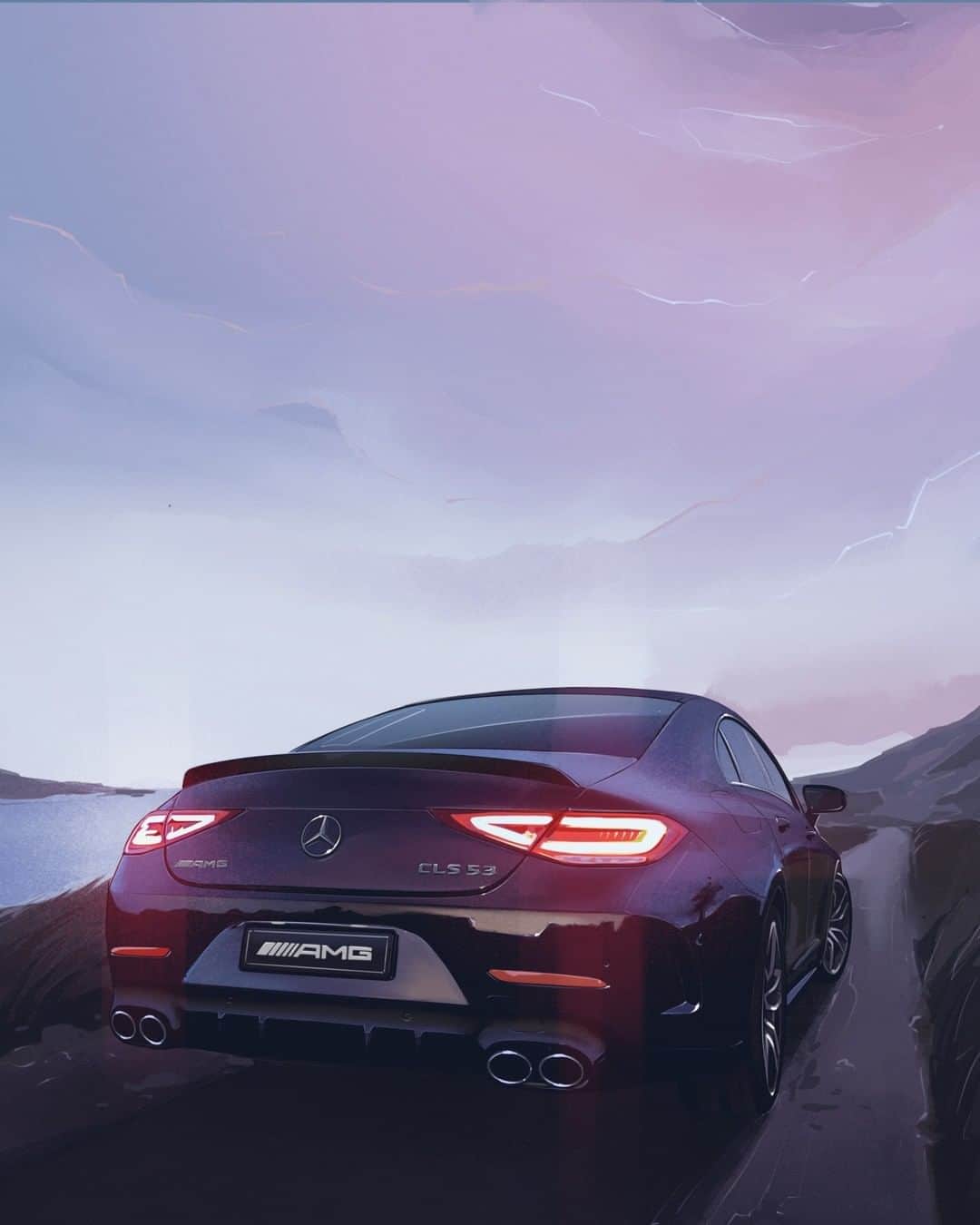 メルセデス・ベンツさんのインスタグラム写真 - (メルセデス・ベンツInstagram)「[Kraftstoffverbrauch kombiniert: 9,0–8,7 l/100 km | CO₂-Emissionen kombiniert: 206–199 g/km | mb4.me/DAT-Leitfaden]  @andrewmytro’s picturesque version of driving the Mercedes-AMG CLS 53 4MATIC+ through the sunset. #Mercedes#AMG #CLS #DrivingPerformance」2月19日 20時00分 - mercedesbenz