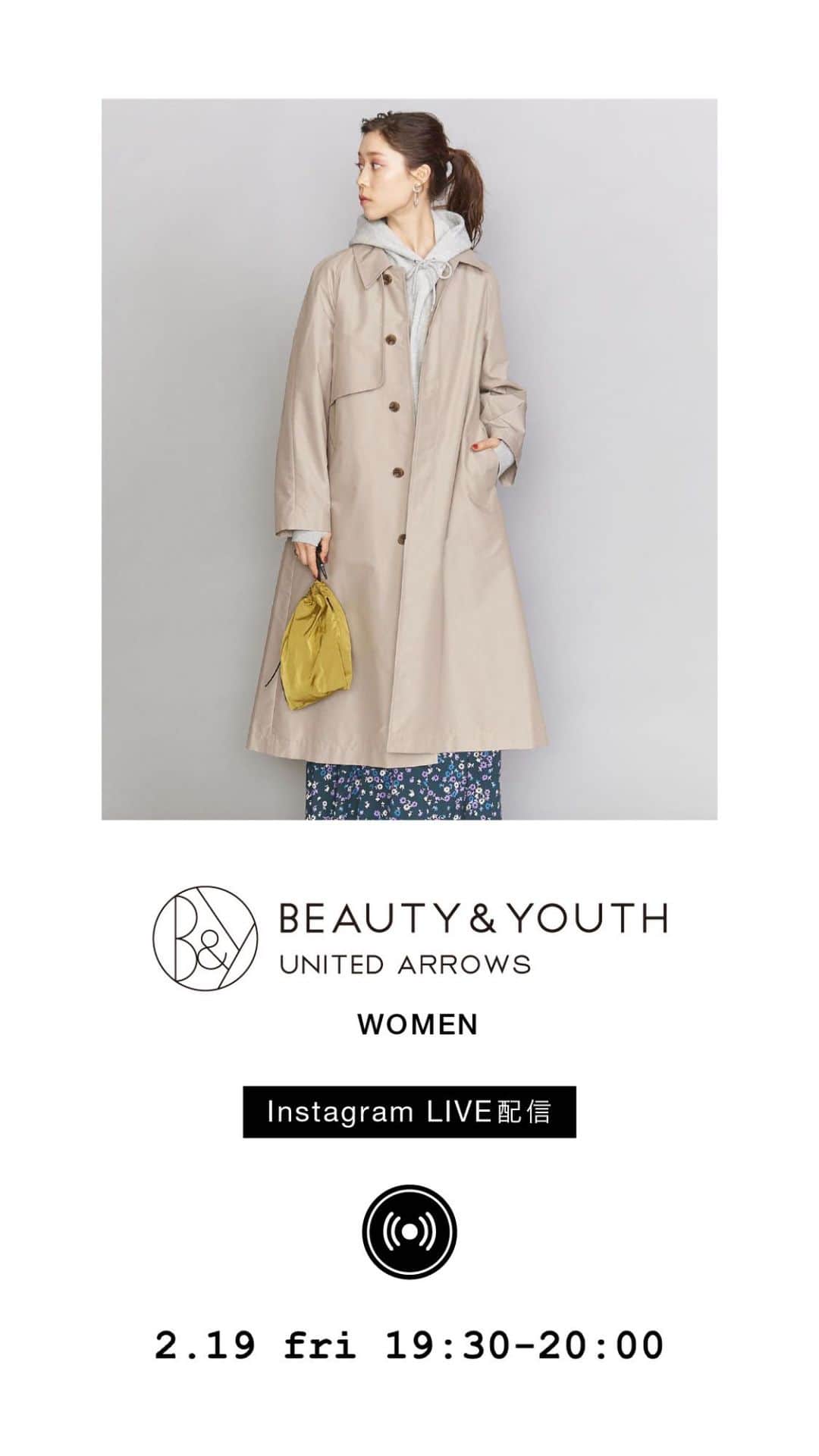 のインスタグラム：「春の新作アイテムをご紹介いたします。  【ご紹介商品】  https://store.united-arrows.co.jp/sp/shop/by/_search/search_result.html?p_ptype=0&p_stype=1&p_heel=0&dord=21&dstk=1&dcolor=2&dimg=1&dstore=2&p_isize=2&p_tagid=61491  加藤/162㎝ 鈴木/169㎝ 柳澤/154㎝」