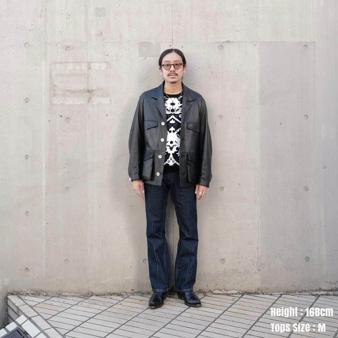 beams_harajuku_officialのインスタグラム：「…  ＜TTT MSW＞ "PERSIA VEST" "LEATHER JACKET" "DENIM PANTS" @ttt_msw @beams_harajuku_official  #tttmsw #21ss #beams #ビームス #harajuku_beams #HARAJUKUSTYLE #mensfashion #menswear #wear #style #fashion」