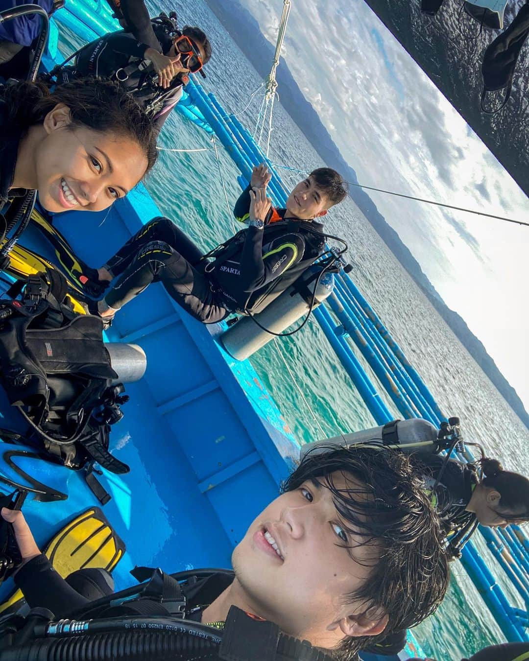 Ranz Kyleさんのインスタグラム写真 - (Ranz KyleInstagram)「First time i experienced scuba diving and it was lit! 🌊💯🙌🏻」2月19日 21時31分 - ranzkyle