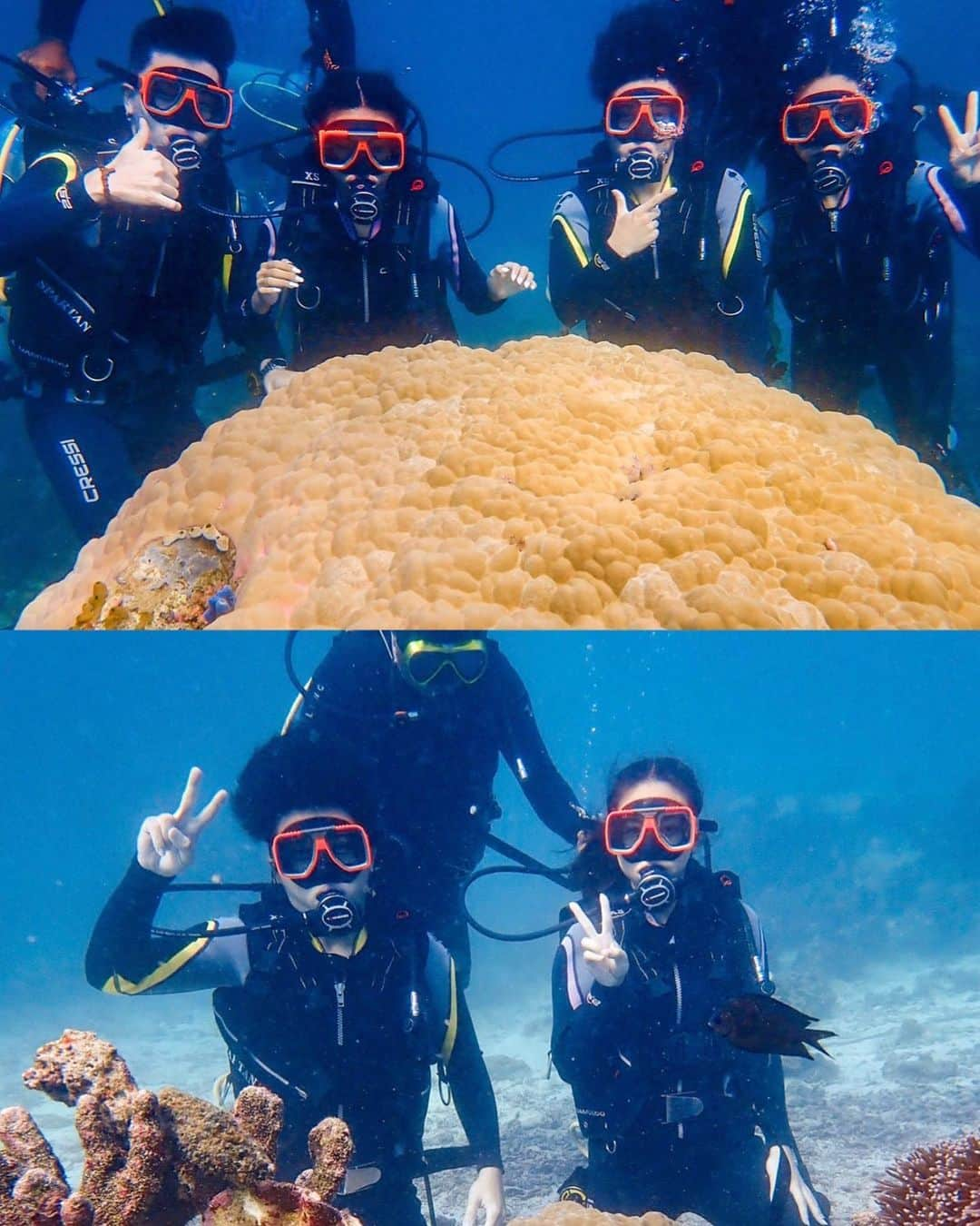 Ranz Kyleさんのインスタグラム写真 - (Ranz KyleInstagram)「First time i experienced scuba diving and it was lit! 🌊💯🙌🏻」2月19日 21時31分 - ranzkyle