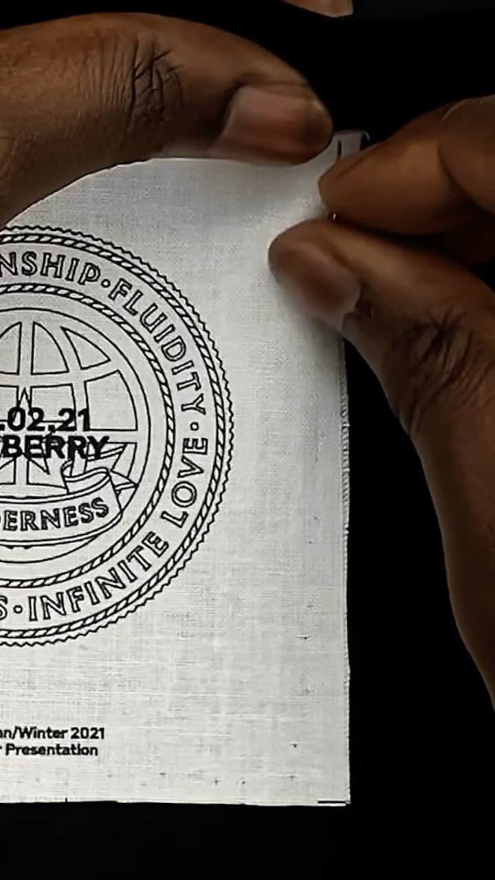 Burberryのインスタグラム