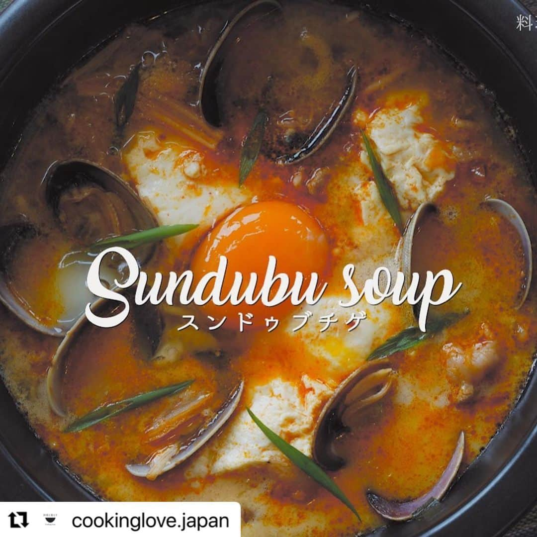 若林翔子さんのインスタグラム写真 - (若林翔子Instagram)「#Repost @cookinglove.japan with @make_repost ・・・ 本日YouTube公開しました まろやかな辛さがクセになる【スンドゥブチゲ】体が温まるスープレシピ 寒いいまの時期にぴったりの体が温まるスープです𓍯 お好みの具材でアレンジしてみてください୨୧  𓎩𓂃𓍯 [料理と暮らす｜YouTube] https://www.youtube.com/channel/UCQYSa775920IOdOgJLB9mUg チャンネル登録もぜひよろしくお願いします𓎩 プロフィールから飛ぶことができます❦ 𓎪𓐄𓍼𓂅  ━━━━━━━━━━━━━━━━━━ 料理と暮らす｜Cooking Love｜SNS ━━━━━━━━━━━━━━━━━━  [YouTube] https://www.youtube.com/channel/UCQYSa775920IOdOgJLB9mUg  [Insta] https://www.instagram.com/cookinglove.japan/  [Twitter] https://twitter.com/CookingLove5  [Facebook] https://www.facebook.com/cookinglovejapan  出演者への問い合わせや仕事依頼はこちらまで𓅩𓅩𓅩 [e-mail] cookinglove.jpn@gmail.com  [料理ナビゲーター] 若林 翔子  [調理アシスタント] 菊地 恵子(cookinglabo)  [料理コーディネート/レシピ監修] 高橋 真希(cookinglabo)  [監修] 鈴木 茜(cookinglabo)  [撮影協力] 仙南ガス cookinglabo  [映像制作] MOVIE DISTRICT MIYAGI Produced by WORLD FAMOUS SUPREME TEAM Co.,Ltd  #スンドゥブチゲ#スンドゥブ #純豆腐#時短レシピ#豆腐レシピ #レシピ#料理動画#簡単レシピ  #レシピ動画#instafood#foodstagram #おうちカフェ#おうち時間 #クッキングラム#foodporn#料理と暮らす #homecooking#スープレシピ #からうま#辛うま #料理好きな人と繋がりたい #チゲ#鍋料理#韓国#韓国料理」2月19日 21時41分 - shokowakabayashi1685