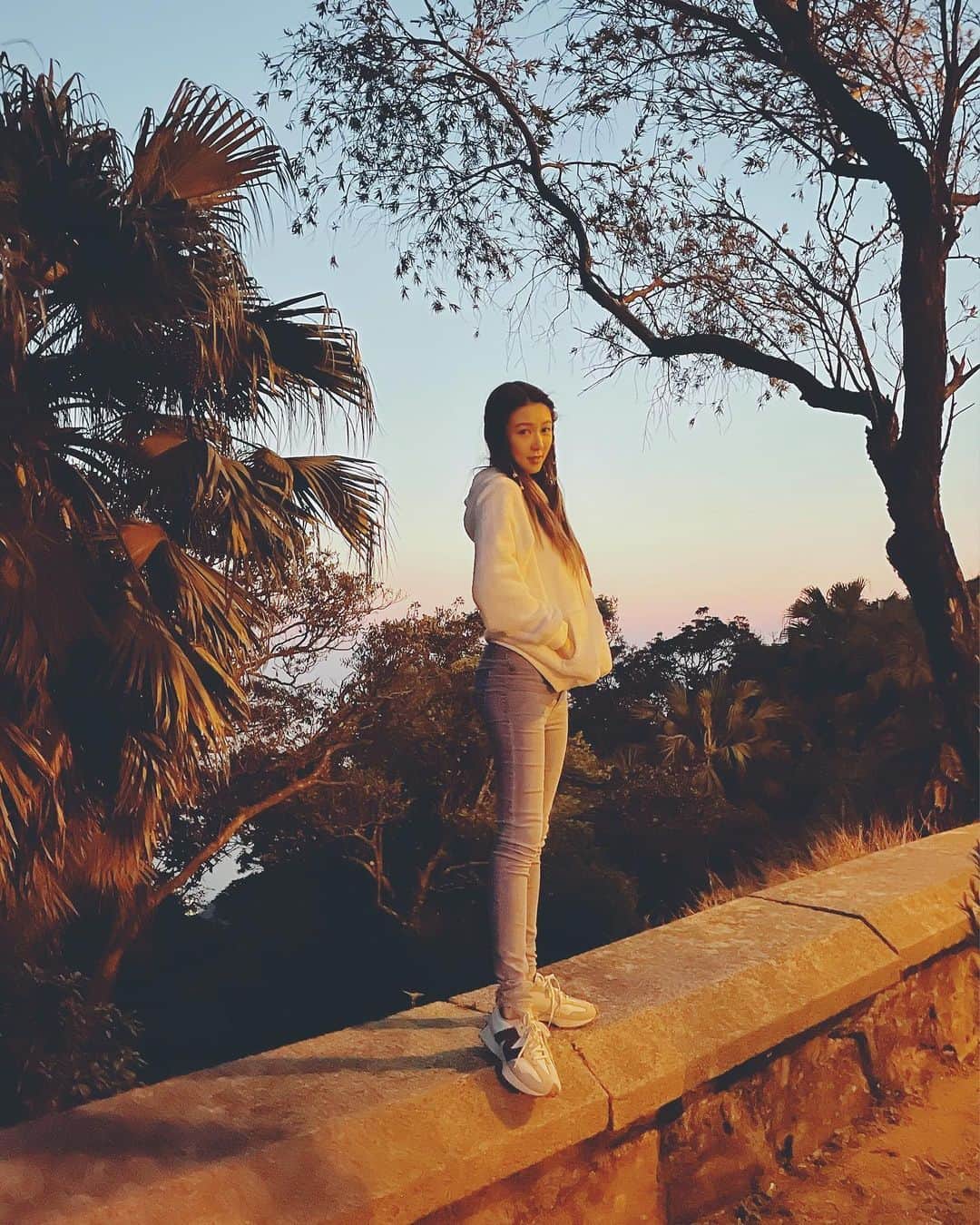 フィオナ・シットのインスタグラム：「A lovely evening #picnic」