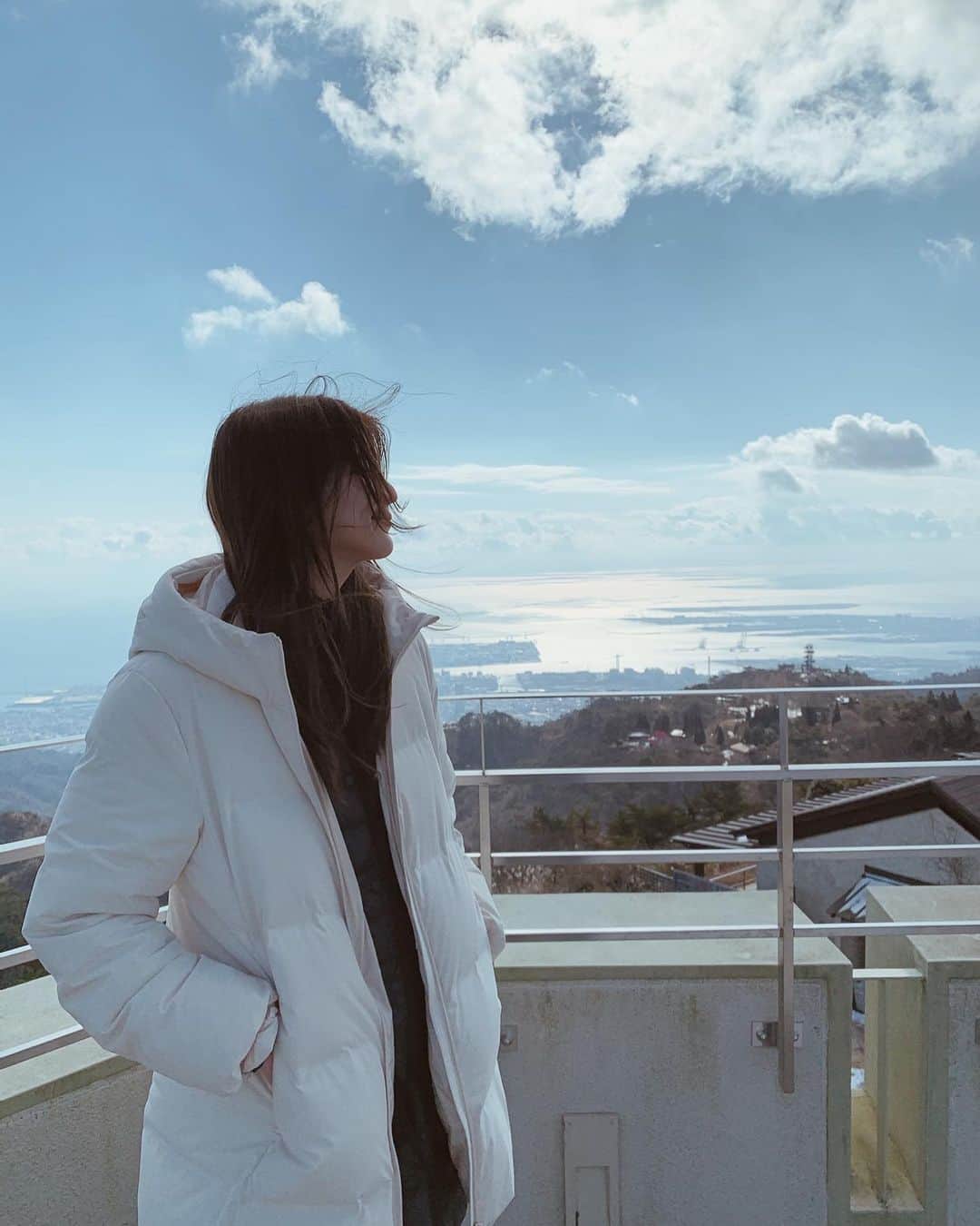 九里聖莉奈のインスタグラム：「.﻿ ﻿ Getting warm lately and it feels good ；)﻿ ﻿ #kuriseri﻿ ﻿ ﻿」