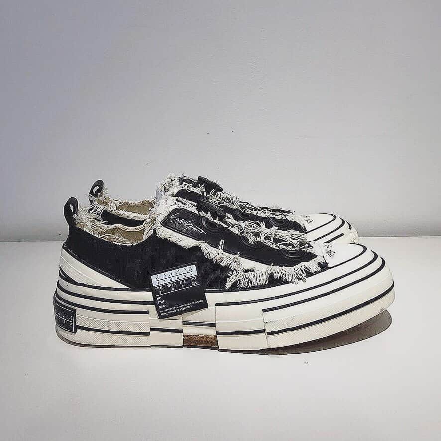 レクレルールのインスタグラム：「Yohji Yamamoto X Vessel These kicks are goals on goals. Last few items left online! leclaireur.com  #Leclaireur #LeclaireurBoissy  #YohjiYamamoto #Ys #sneakers」