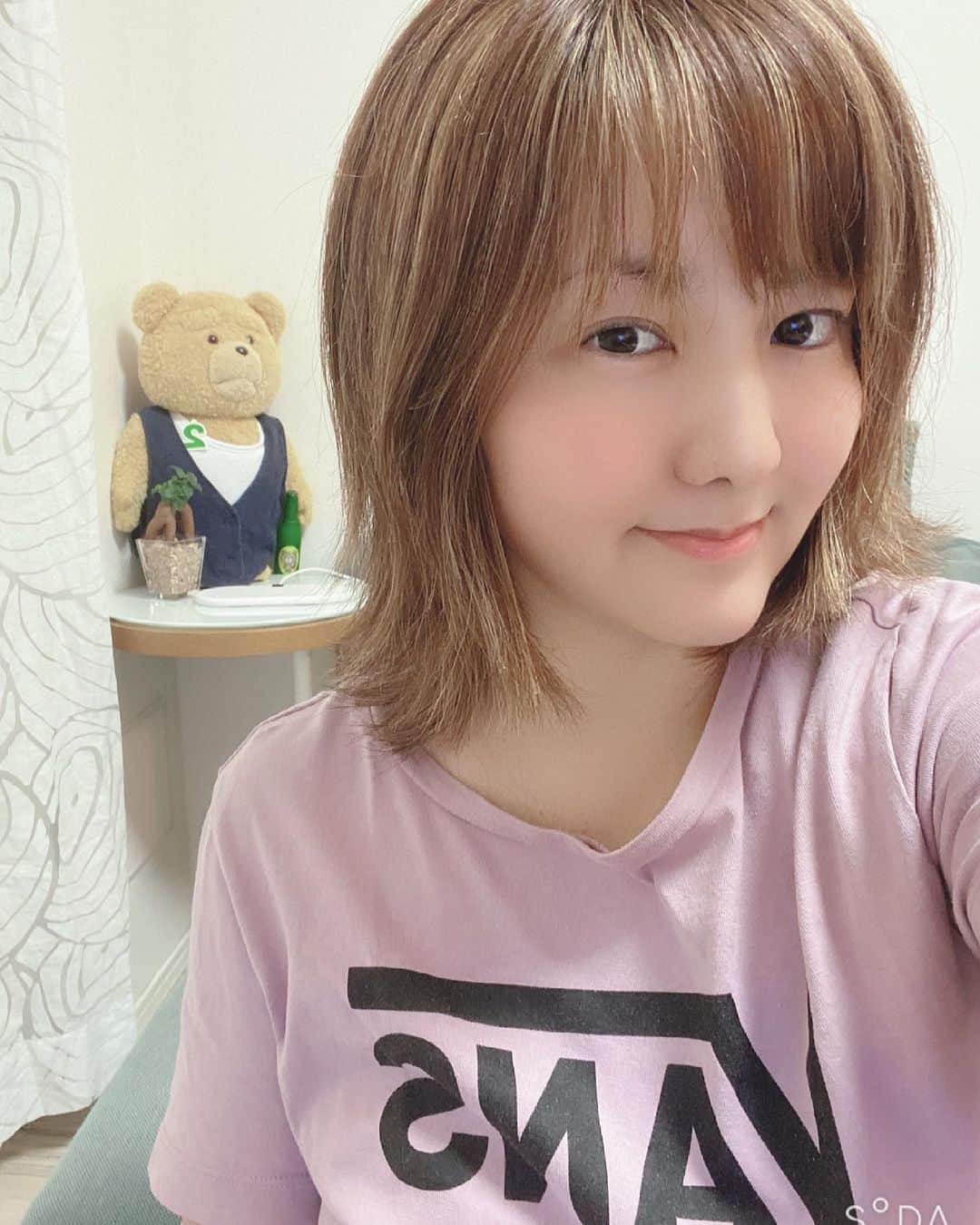 希良梨のインスタグラム：「Good9💜 お休みなさい💤   #love #japan #taiwan #like4like #followforfollow #follow4follow #family #mom #simple #nature #kirari #希良梨 #アニメ好きな人と繋がりたい #漫画好きな人と繋がりたい」