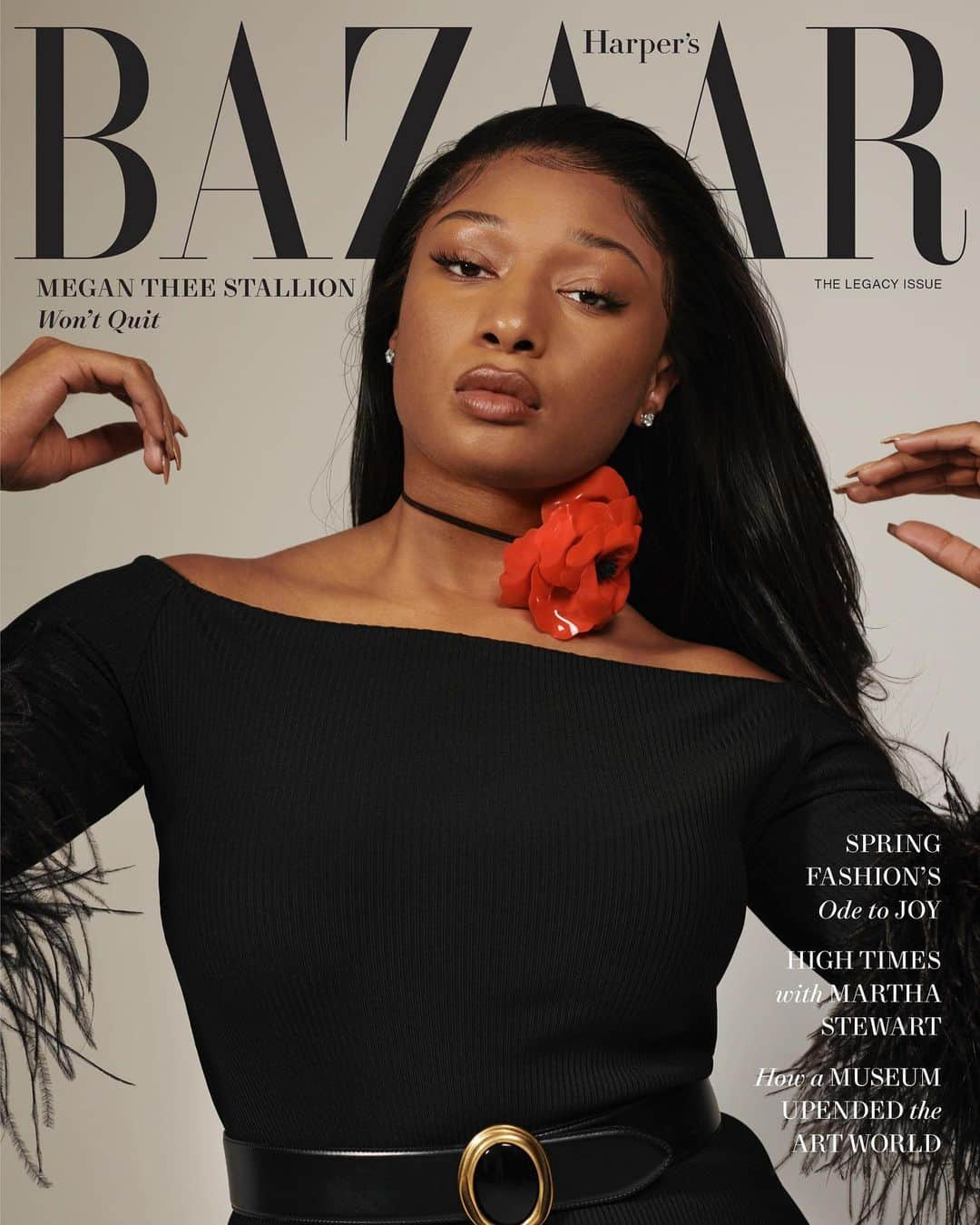 Harper's BAZAARさんのインスタグラム写真 - (Harper's BAZAARInstagram)「“I’m realizing that I don’t have to be in full glam every time you see me, because I’m just getting more comfortable with myself and more comfortable with my skin,” @theestallion tells @laurenmichelejackson in our March cover story. “I know that I’m a person that everybody looks to, and they’re like, ‘Oh, Megan, she’s a confident woman. She’s so strong.’ But you have to go through things to become that person.” Read more at the link in our bio. ⁣⁣ ⁣⁣ Photographer: @collierschorrstudio⁣⁣ Stylist: @samiranasr ⁣⁣ Creative Director: @lauragenninger  Hair: @kellonderyck⁣⁣ Makeup: @priscillaono⁣⁣ Manicure: @cocamichelle⁣⁣ Production: @ctdinc⁣⁣ Set Design: @maximjezek⁣⁣ ⁣⁣ #MeganTheeStallion wears @ysl by @anthonyvaccarello and @bulgari」2月19日 22時42分 - harpersbazaarus