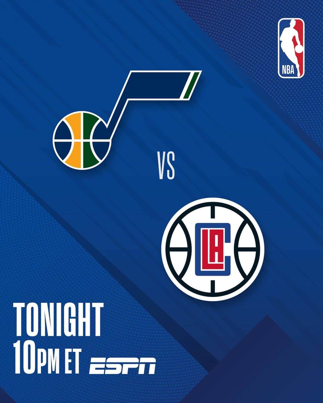 NBAさんのインスタグラム写真 - (NBAInstagram)「👀 Tonight’s schedule... headlined by ESPN action!  7:30pm/et: BULLS/SIXERS 10:00pm/et: JAZZ/CLIPPERS」2月19日 23時52分 - nba