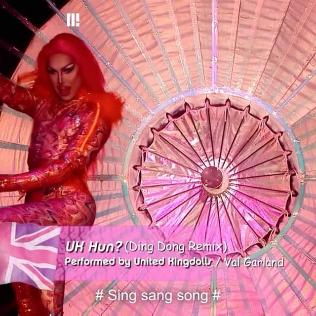 のインスタグラム：「LIVIN’ for @bbcthree @dragraceukbbc The United Kingdolls ❗️❗️❗️❗️  #DragRaceUK #UKHun #DingDong」