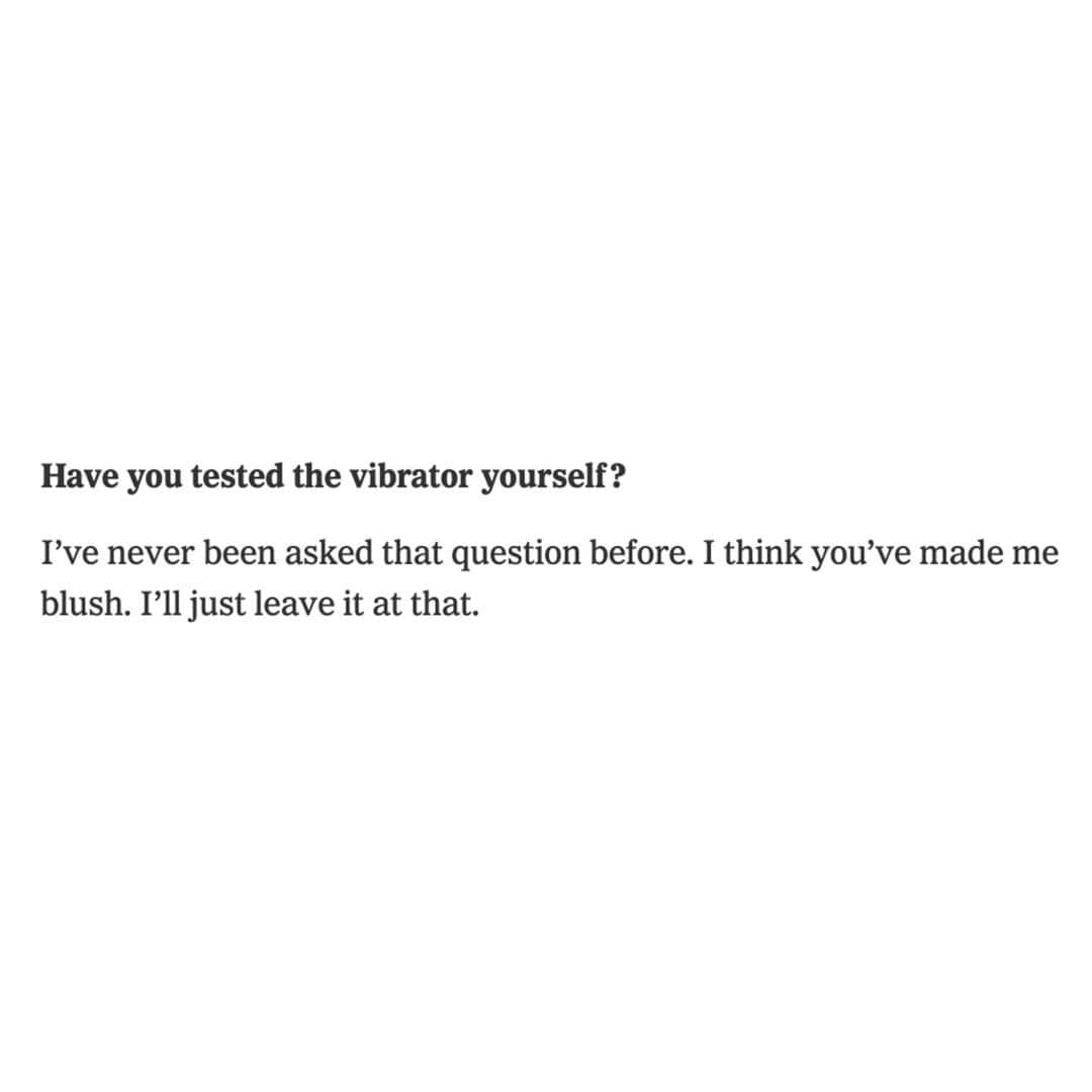 New York Times Fashionのインスタグラム：「That’s Gwyneth Paltrow, talking about the new Goop vibrator.」