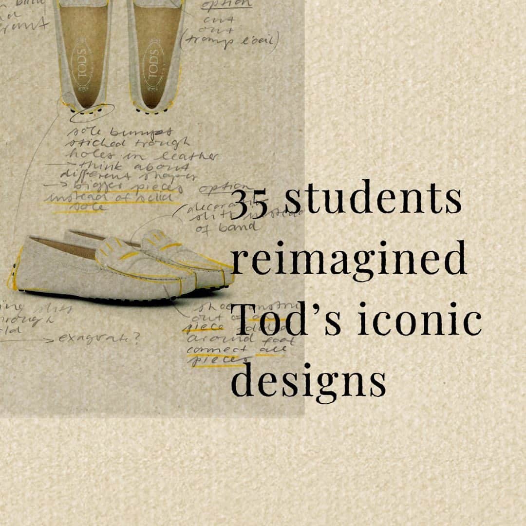 トッズさんのインスタグラム写真 - (トッズInstagram)「Introducing Tod's Legacy. From abstract visions to technical interpretation, the Central Saint Martins' students  got the chance to reinvent Tod's iconic pieces. The outcome is a creative scenario of unique, personal styles of sketches.  A special thanks to the mentors for their support. @alexanderfury @andrewdav1s1 @poeticallypunk @carlasozzani @_charlesjeffrey @efarneti @saramaino_  @franburns  @gertjonkers @gianlucalongogg @hamishbowles  @lucienpages @mandilennard @mimmav @natasacagalj @olyalolya @1granary @orsoladecastro @pennyjanemartin @phoebeenglish @richardquinn @roksandailincic @ruth_e_chapman @sarahmower_ @marchettisimone @simonerocha_ @stavroskarelis    See all the 35 artworks via the link in bio.  #TodsLegacy #TodsAcademy @csm_news @mafcsm #lfw @britishfashioncouncil」2月20日 1時15分 - tods