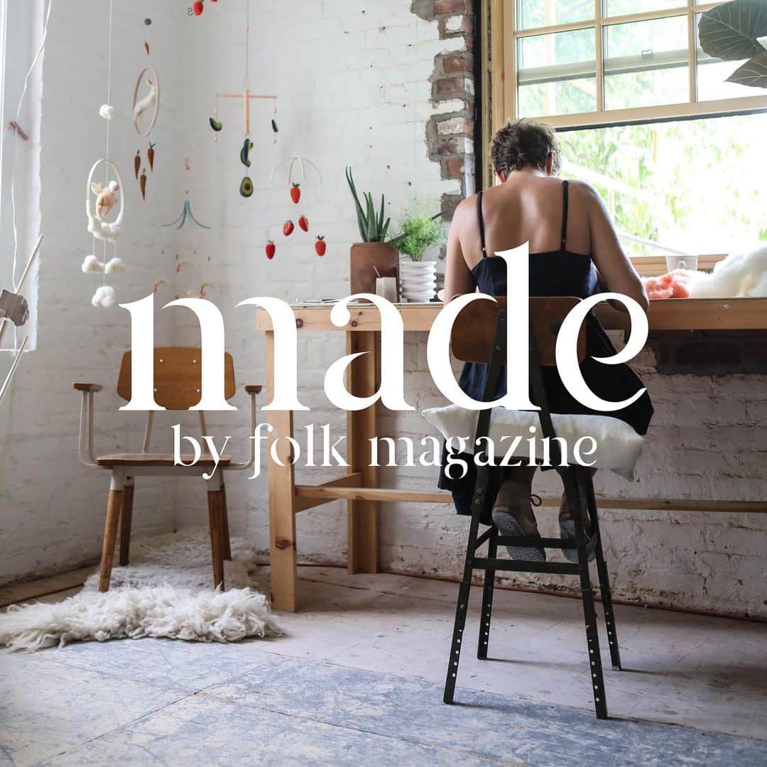 FOLKのインスタグラム：「We’ve known for years we need to spin off FOLK’s maker, handmade, and American made content off to its own account for years, but it just always felt like too big of a task to take on even though we knew it would be worth it. Well today we finally created @made.folk. This is where all of the handmade, American made, small business, and maker stories will live so this feed can be dedicated to landscapes, travel, adventure, and slow living. If you’re into it please give @made.folk a follow!」