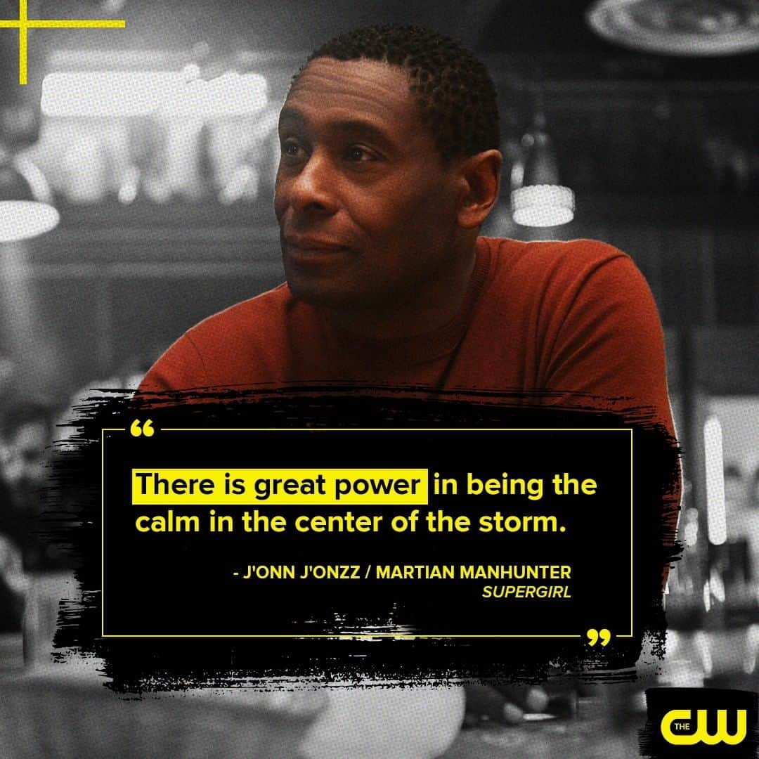 The CWのインスタグラム：「J'onn J'onnz is a beacon of hope to show the way. #BlackHistory #BlackHistoryMonth #Supergirl」