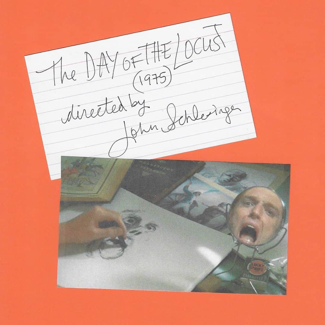 アレックス・プラガーのインスタグラム：「#APMovieClub FEBRUARY 19th /// The Day of the Locust (1975) directed by John Schlesinger. Available to rent on @amazonprimevideo」