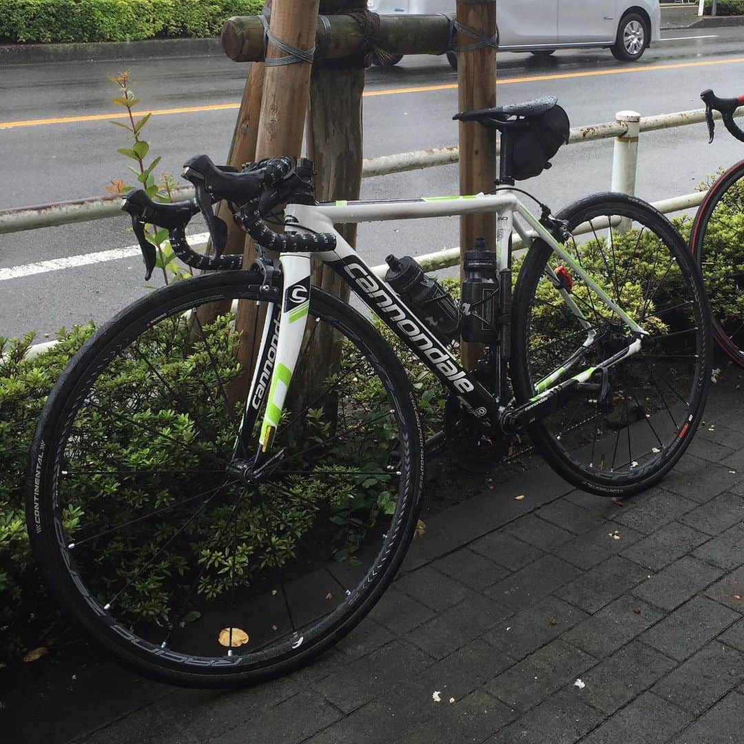 京田知己のインスタグラム：「そういえば前に乗ってた自転車も同じカラースキームだった。」