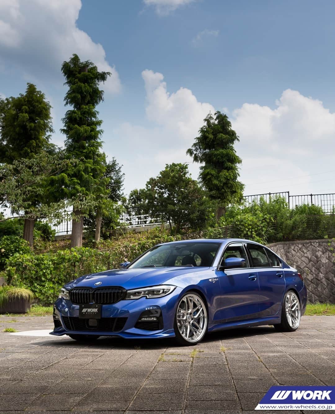 のインスタグラム：「@end.cc BMW 320i on WORK Gnosis CVX #artofwheel」