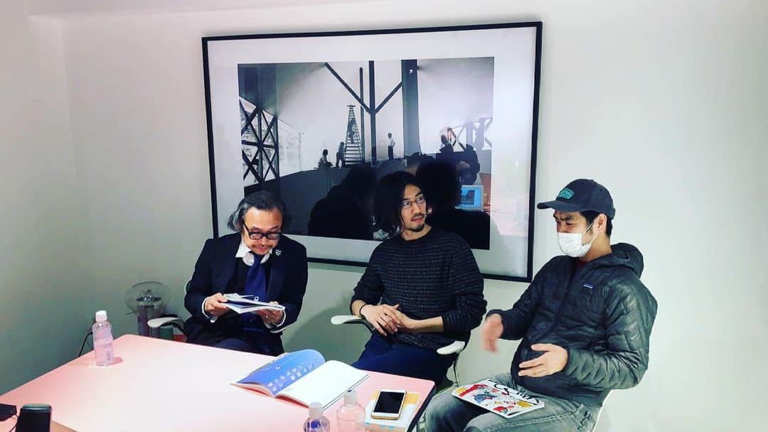 のインスタグラム：「新種のimmigrationsで、#tierdof #渡辺龍彦 とアーティスト#菊地良太 さんと蔦屋配信」
