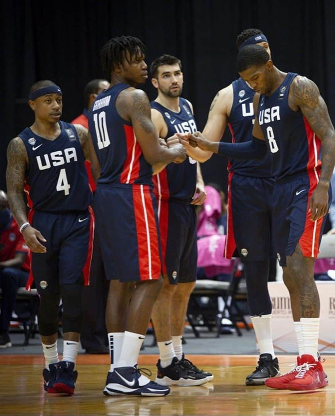 アイザイア・トーマスさんのインスタグラム写真 - (アイザイア・トーマスInstagram)「1st real game in 381 days, let that sink in! Felt good to be able to compete and put on that @usabasketball jersey. Let’s get another win tomorrow 🏁🇺🇸」2月20日 12時20分 - isaiahthomas