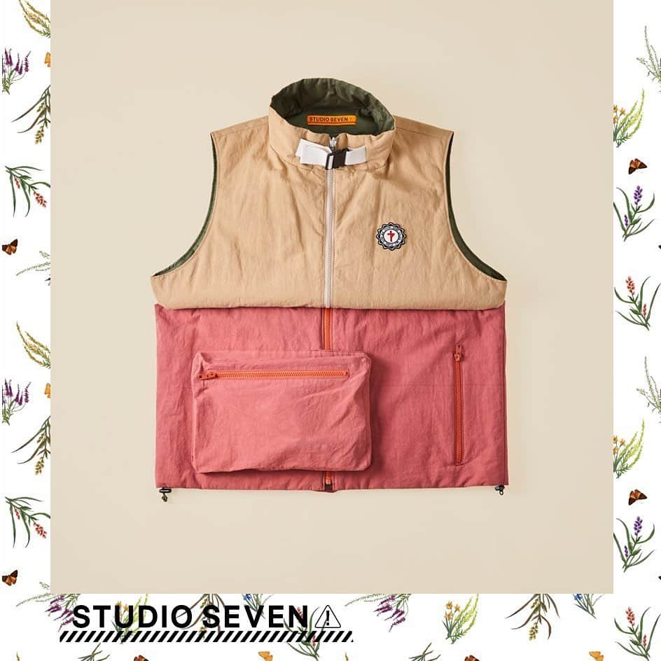 SEVENさんのインスタグラム写真 - (SEVENInstagram)「Reversible Quilted Vest ¥27,500  旅やその地で触れ合う人々からインスパイアされたSTUDIO SEVEN 春夏コレクション。 #studioseven #ss21」2月20日 12時37分 - seven.official