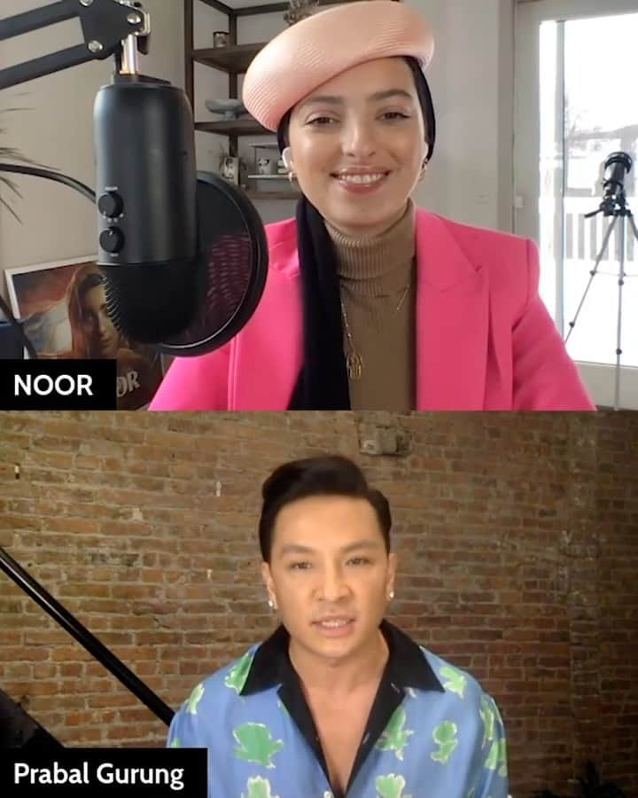 Fashion Weekのインスタグラム：「An inspiration behind @prabalgurung's latest collection? JOY! Tune into his full conversation with and @noor from @NYFW: The Talks on nyfw.com」