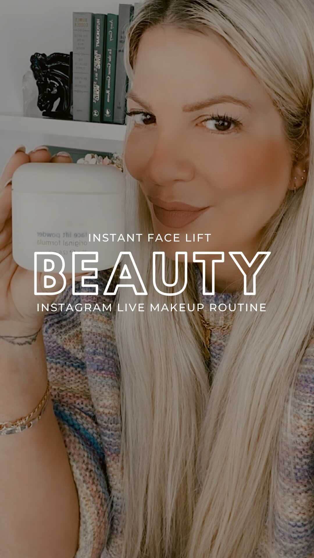 トリ・スペリングのインスタグラム：「Best instant gratification skincare product. Go to www.beautywithtori.com or click the link in my bio! xx」