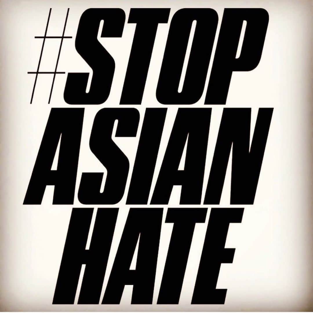 エリック・ベネイのインスタグラム：「#stopasianhate !!!」