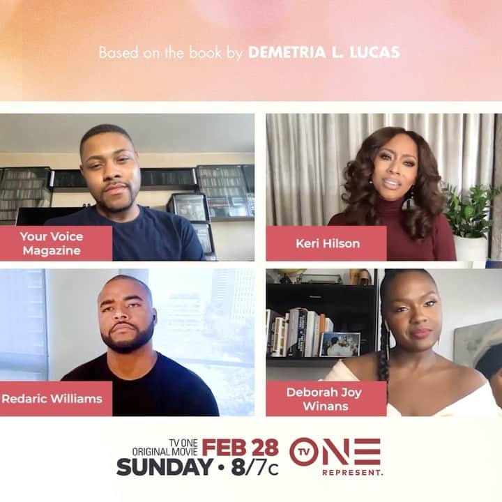 のインスタグラム：「While discussing our latest film, #DontWasteYourPretty w/ castmates @deborahjoywinans & @redaricwilliams, I was asked, “In the film, we see the women figuring out their love lives...what 3 pieces of advice would you give to a single woman who may feel down on her luck in love?” This was #2...Do you agree?  Don’t forget to catch our flick on Feb 28th at 8/7 Central on @tvonetv!」