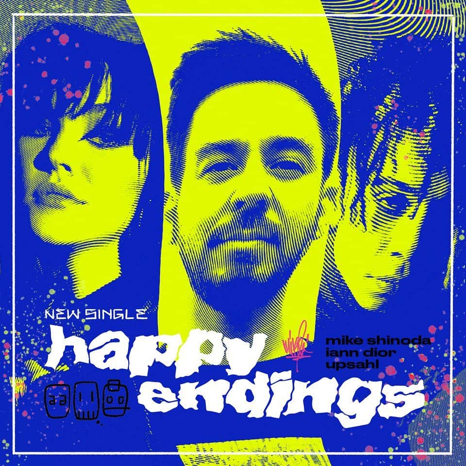 マイク・シノダのインスタグラム：「“If I’m pretending, why not write happy endings.”  Happy Endings (ft. @ianndior & @upsahlmusic) out now」