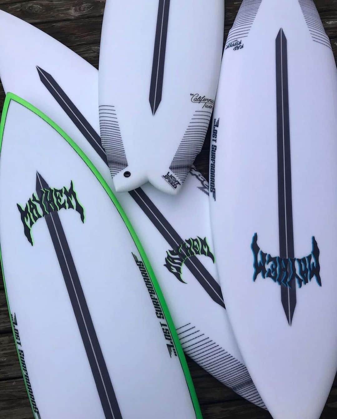 ロストのインスタグラム：「The #LightSpeed technology in a surf shop near you #lostsurfboards. 📷 @surfcitysurfshop」