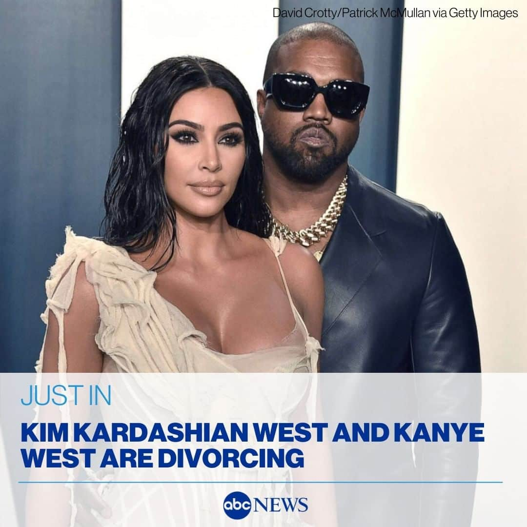 ABC Newsさんのインスタグラム写真 - (ABC NewsInstagram)「JUST IN: Kim Kardashian West and Kanye West are ending their marriage, a representative for the reality star confirmed to ABC News. Tap link in bio for MORE. #kimkardashian #kanyewest #celebrity」2月20日 6時32分 - abcnews