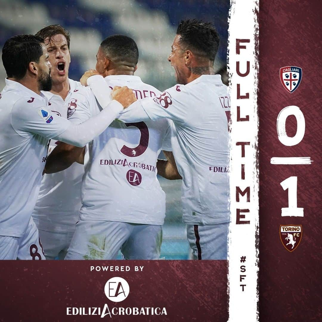 トリノFCさんのインスタグラム写真 - (トリノFCInstagram)「SIIIIIIII🔥🔥🔥 +3️⃣  #CagliariTorino 0-1 #SFT」2月20日 6時40分 - torinofc1906