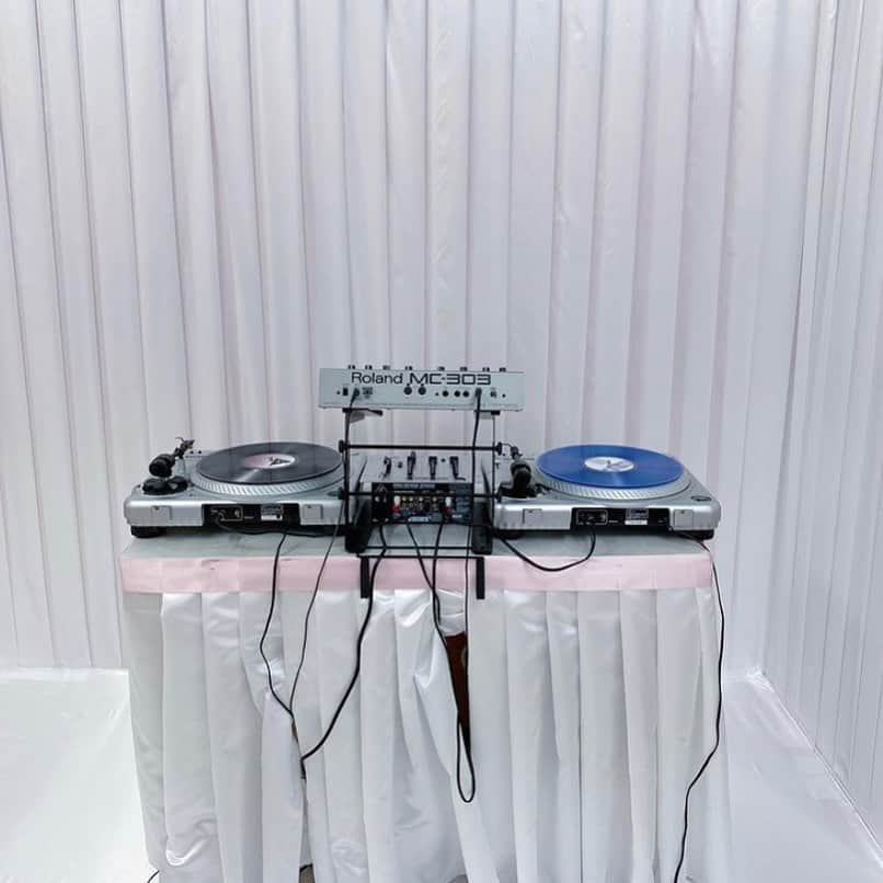 双木昭夫のインスタグラム：「密かにDJもしている私のレトロなＤＪセット」