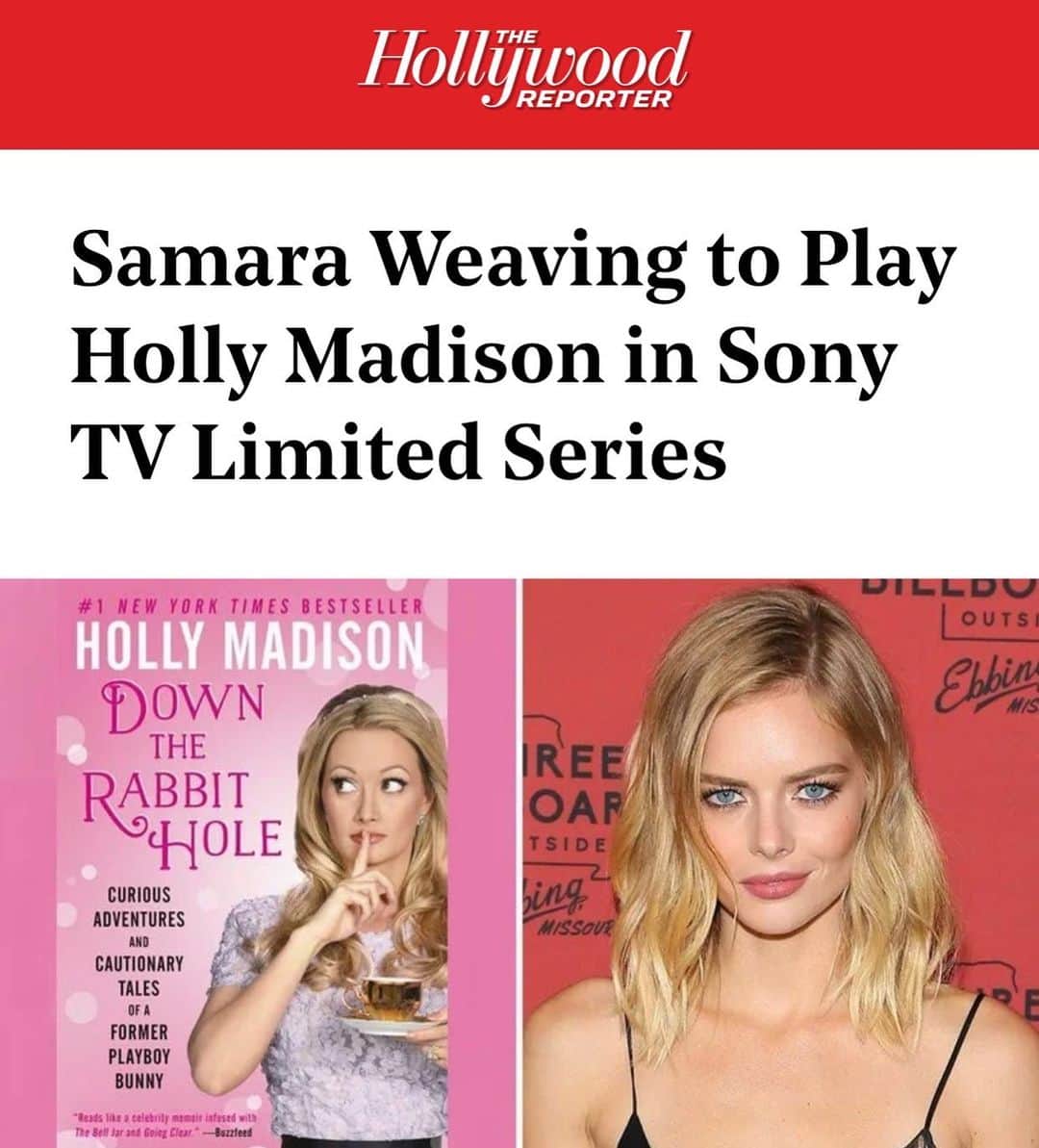 サマーラ・ウェイビングのインスタグラム：「We’re going down the rabbit hole!」