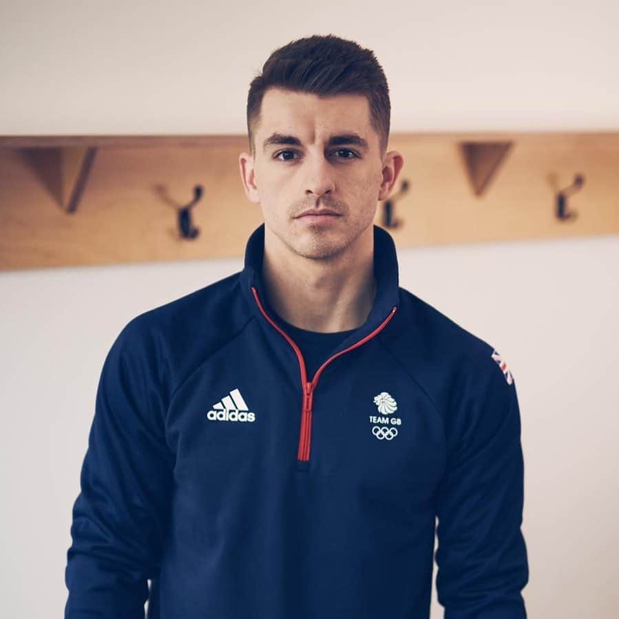 マックス・ウィットロックのインスタグラム：「It’s been a long time since I’ve competed representing Team GB 🇬🇧   @teamgb @adidas」