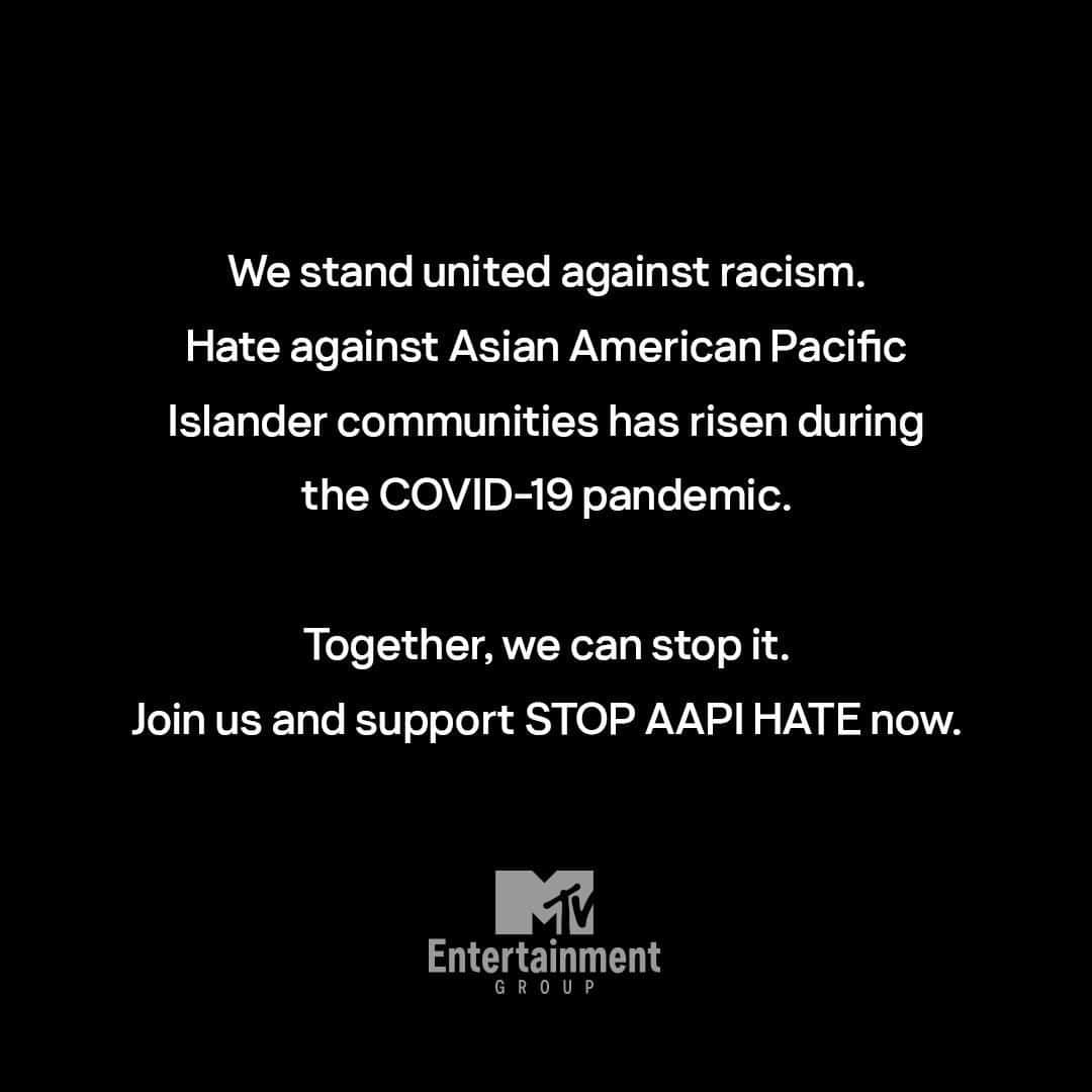 MTVさんのインスタグラム写真 - (MTVInstagram)「Hi, person behind @mtv here, with ways you can help #StopAAPIHate. As an individual, it’s on me – and you, too – to speak out against these violent acts and do everything we can to help. Here’s a good way to start: • 1. Support our partners at @capeusa and @stopaapihate – donation links are in their bios. • 2. Support local Asian-American businesses, via @sendchinatownlove • 3. Sign up as a volunteer to support elderly Asian-Americans in your community, via orgs like @compassioninoakland • 4. Learn more and become an advocate against anti-racism, via resources like @stopaapihate • 5. Did you know you can report hate crimes? If you or someone you know is experiencing hate-crimes related to xenophobic attacks you can call these numbers: NY: 1-800-771-7755 CA: 1-800-373-2227 and National: 1-202-468-8700」2月20日 7時36分 - mtv