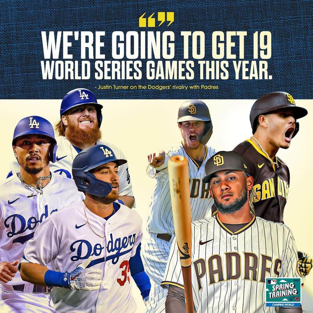 MLBさんのインスタグラム写真 - (MLBInstagram)「October's coming early in 2021. 🍿」2月20日 7時41分 - mlb