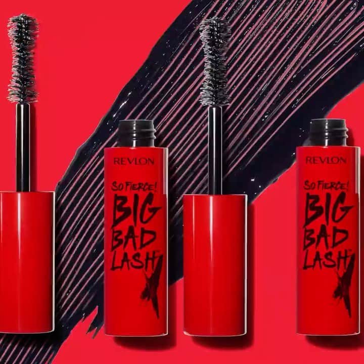Revlonのインスタグラム：「THE statement-making mascara of the year: #RevlonSoFierce Big Bad Lash. #WearResponsibly, especially on #NationalLashDay 😉  📷: @revlon_uk」