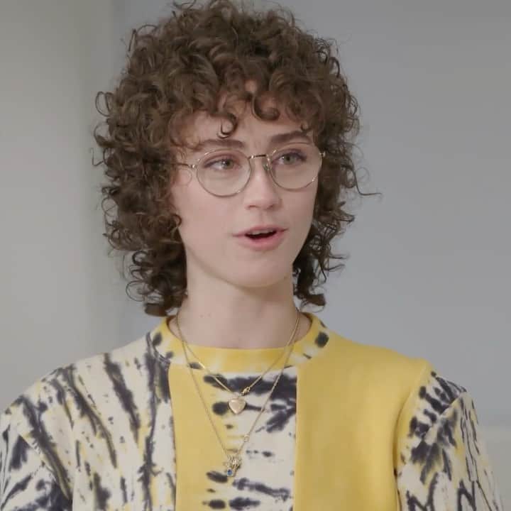 Fashion Weekのインスタグラム：「@imgmodels' #EllaEmhoff made her #NYFW debut in @proenzaschouler's Fall/Winter 2021 film this season, but did you know she's a designer, too? Watch the full conversation with designers Jack McCullough and Lazaro Hernandez on nyfw.com now.」