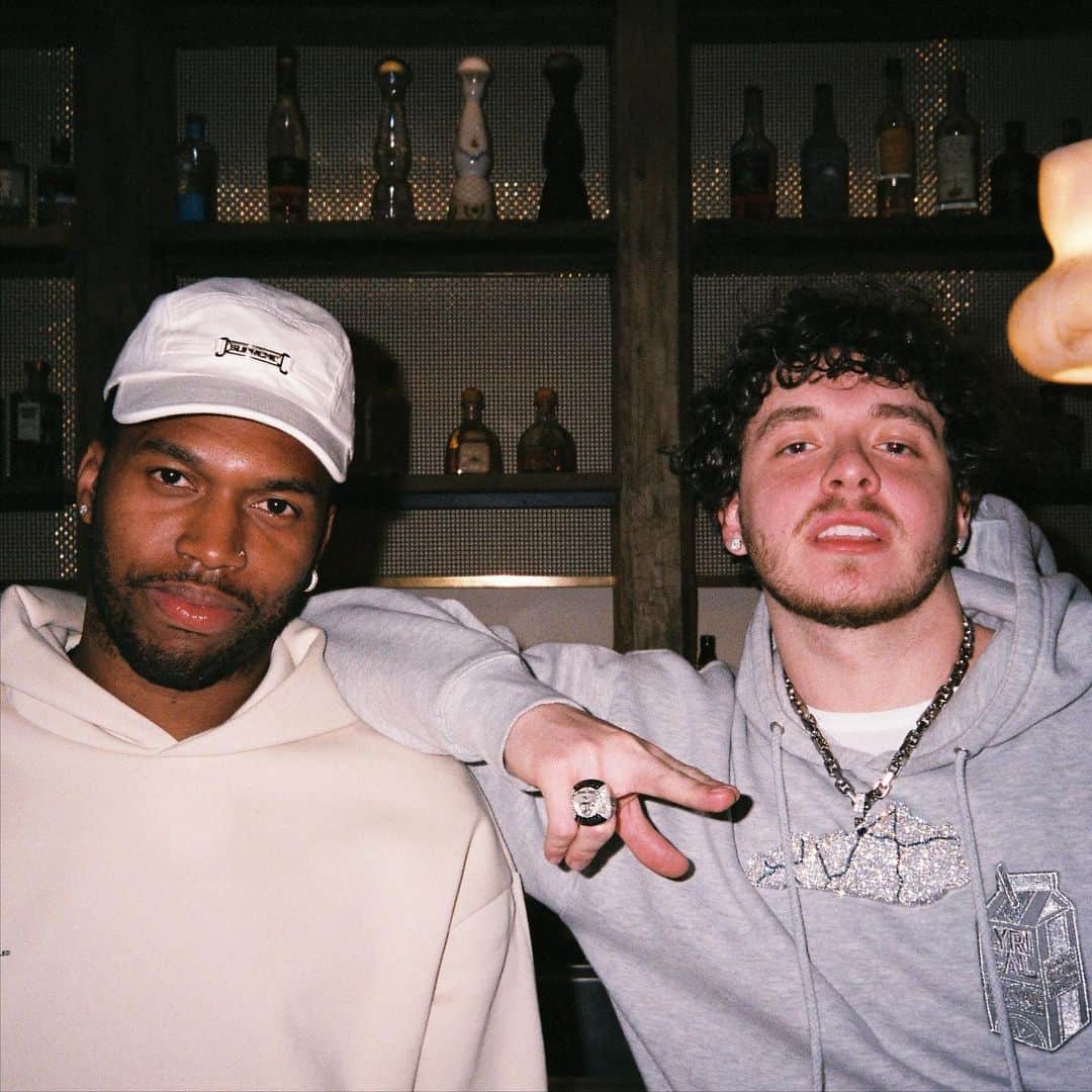 ダニエル・スタリッジのインスタグラム：「Young kings. Nothing but jokes with this guy 🙌🏾 @jackharlow   📷 @urbanwyatt」
