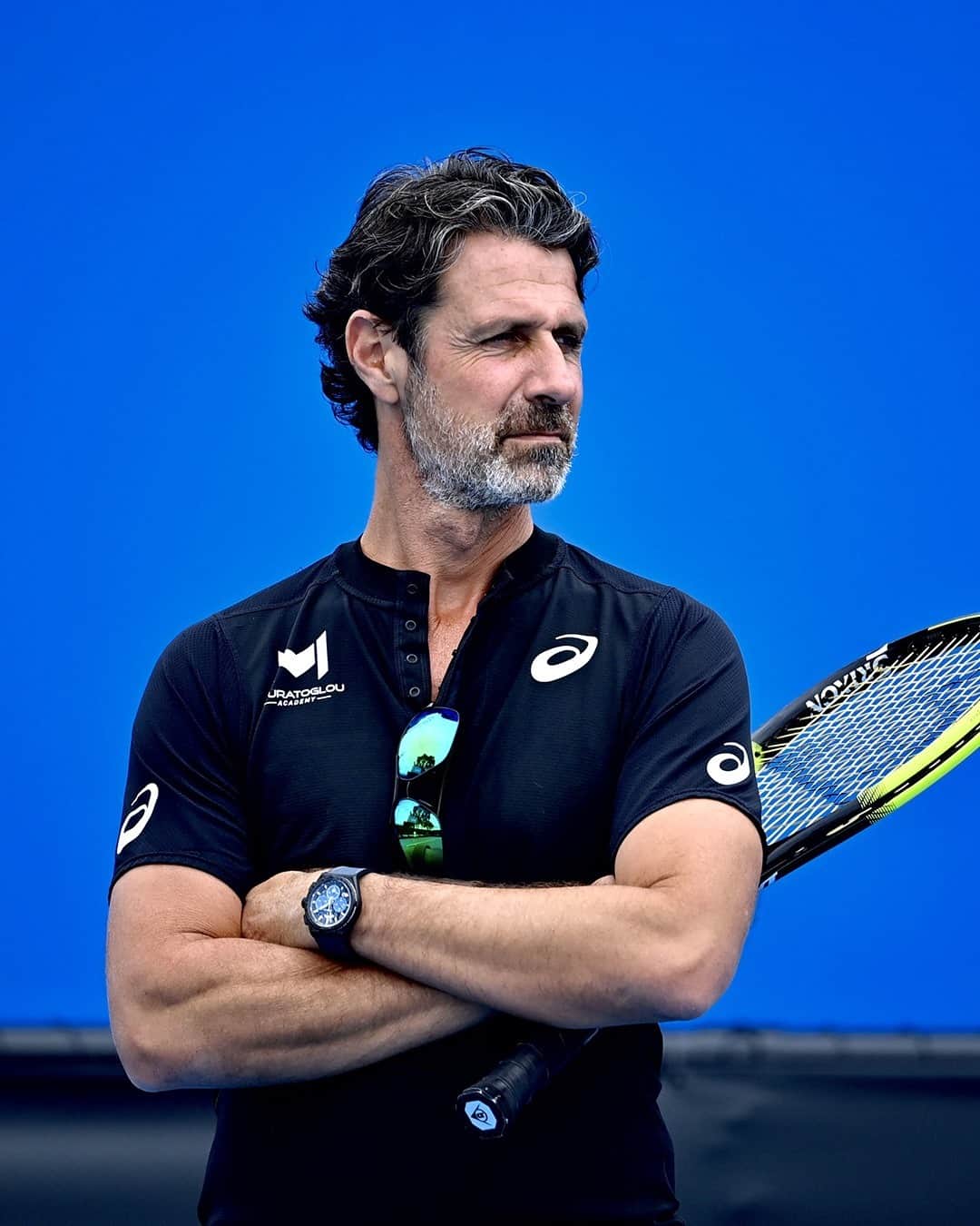 ゼニスのインスタグラム：「#Ambassador: All in all, a very positive start to the 2021 season for @PatrickMouratoglou, who coached and accompanied Serena Williams and Stefanos Tsitsipas to the semi-finals of the Australian Open!」