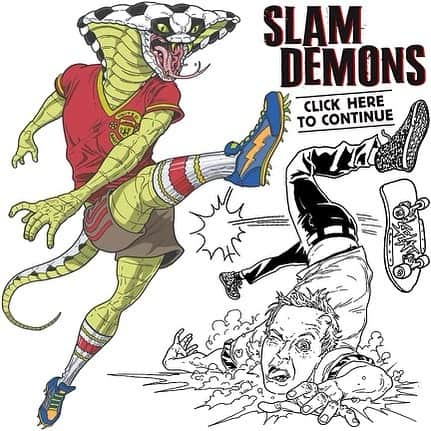 スラッシャーのインスタグラム：「The trauma lottery never sleeps! Click here @slamdemons1 or tap your screen for our feature celebrating a decade of Slam Demons 🦂」
