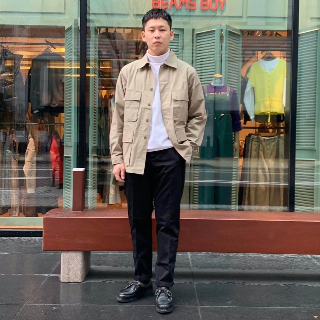 ビームス金沢さんのインスタグラム写真 - (ビームス金沢Instagram)「STAFF STYLING  #beams #beams金沢 #kanazawa #ishikawa #japan #mensfashion #mensstreetstyle #menscasual #staffstyling #ビームス #ビームス金沢 #金沢 #石川県 #日本 #メンズファッション #メンズストリートファッション #メンズストリートスタイル #メンズカジュアル #スタッフスタイリング」2月20日 11時02分 - beams_kanazawa