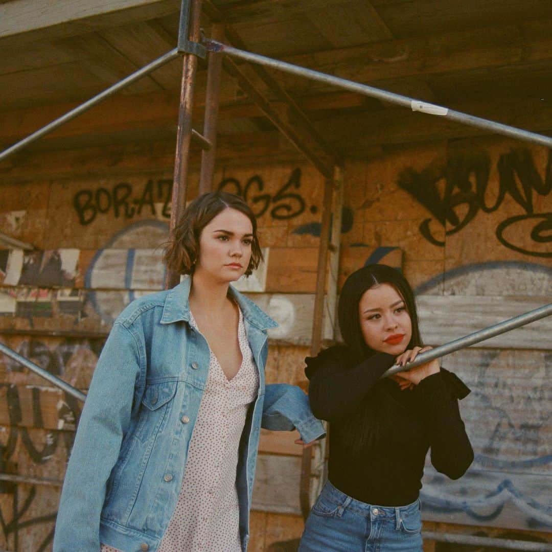 シエラ・ラミレスのインスタグラム：「soooo what did we think? 🤍 @goodtrouble」