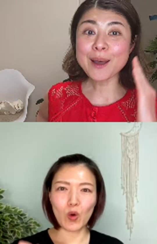 間々田佳子のインスタグラム：「色々とお話ししながら、まつげを増やすトレーニングを紹介」